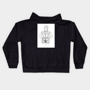 Elizabethan Arthur Kids Hoodie